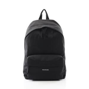 Balenciaga Explorer Backpack Nylon Canvas Black